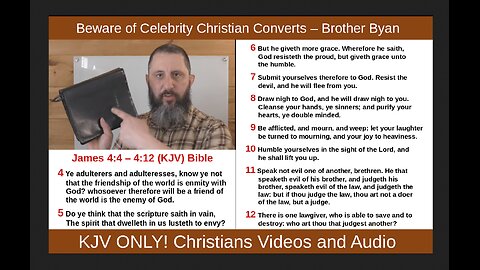 Beware of Celebrity Christian Converts – Brother Byan