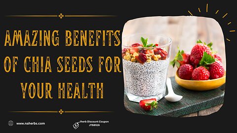 Unveiling the benefits for health | Chia seed omega 3 #with_herbs