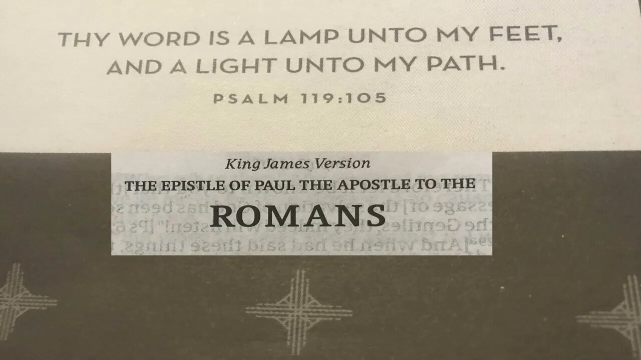 King James Version (KJV) Audio Holy Bible - New Testament - Romans - Chapter 2