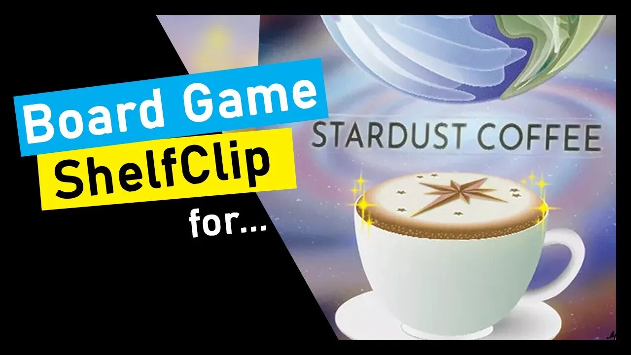 🌱ShelfClips: Stardust Coffee (Short Board Game Preview)