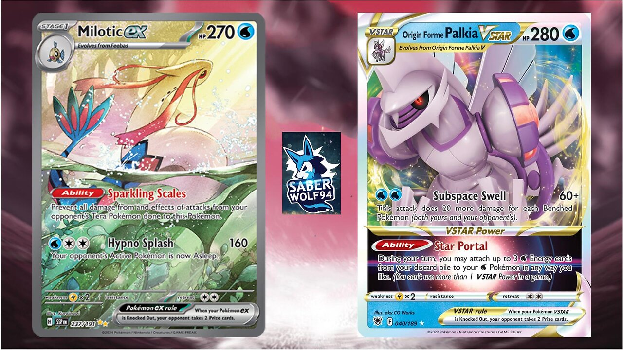 Pokemon TCG Live Milotic EX Palkia VSTAR Matches!!