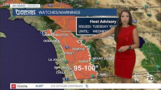 ABC 10News PinPoint Weather With Meteorologist Angelica Campos