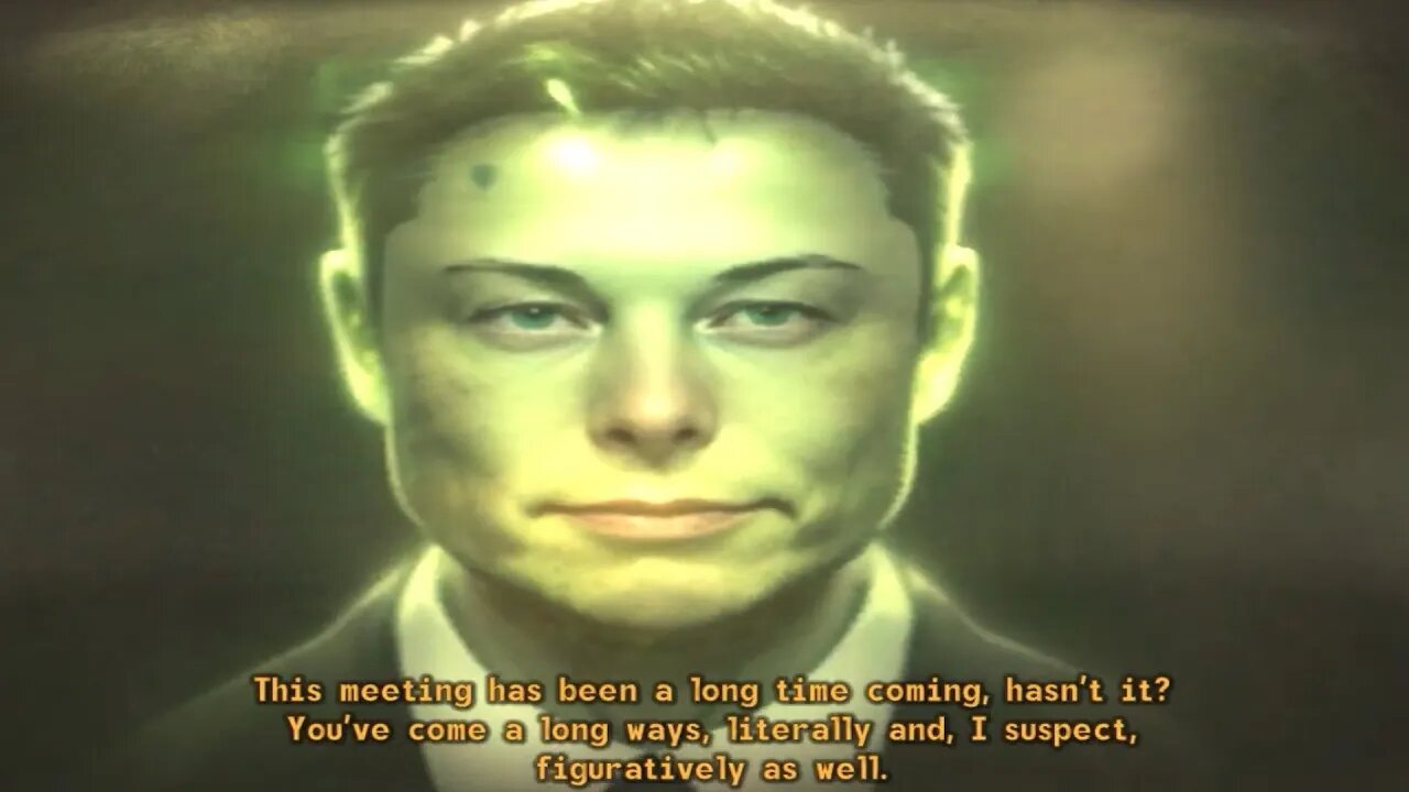 Meeting Elon Musk in Fallout New Vegas