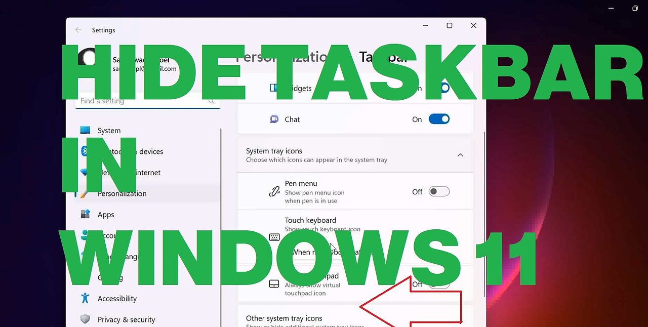 How to Hide the Taskbar in Windows 11 - Free Up Screen Space!