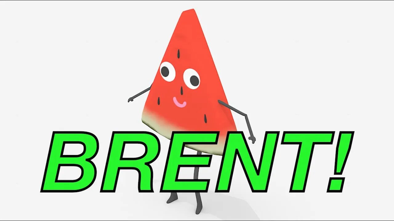 Happy Birthday BRENT! - WATERMELON Birthday Song