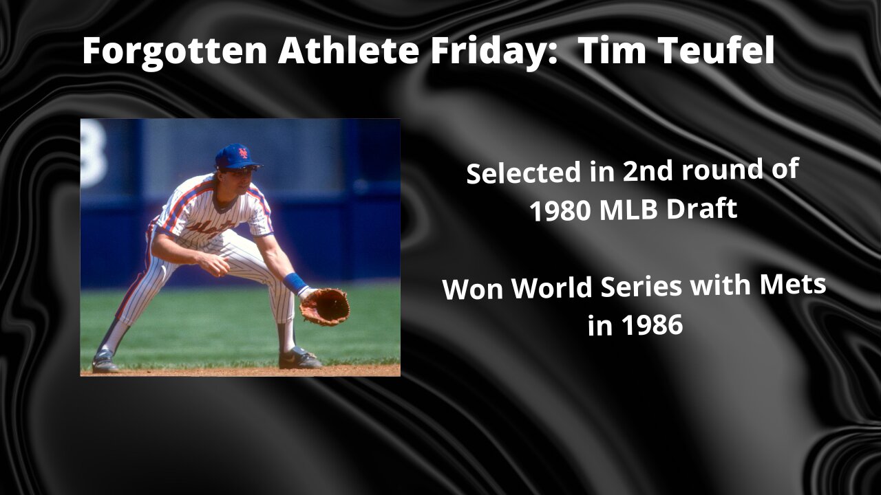 Forgotten Athlete Friday #146: Tim Teufel