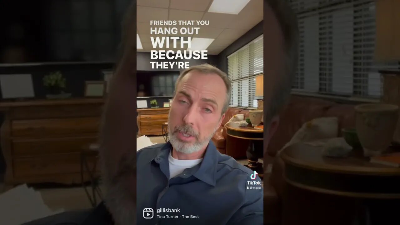 Always be careful of the environment you’re in and the friends you hang out with…#mattgillis