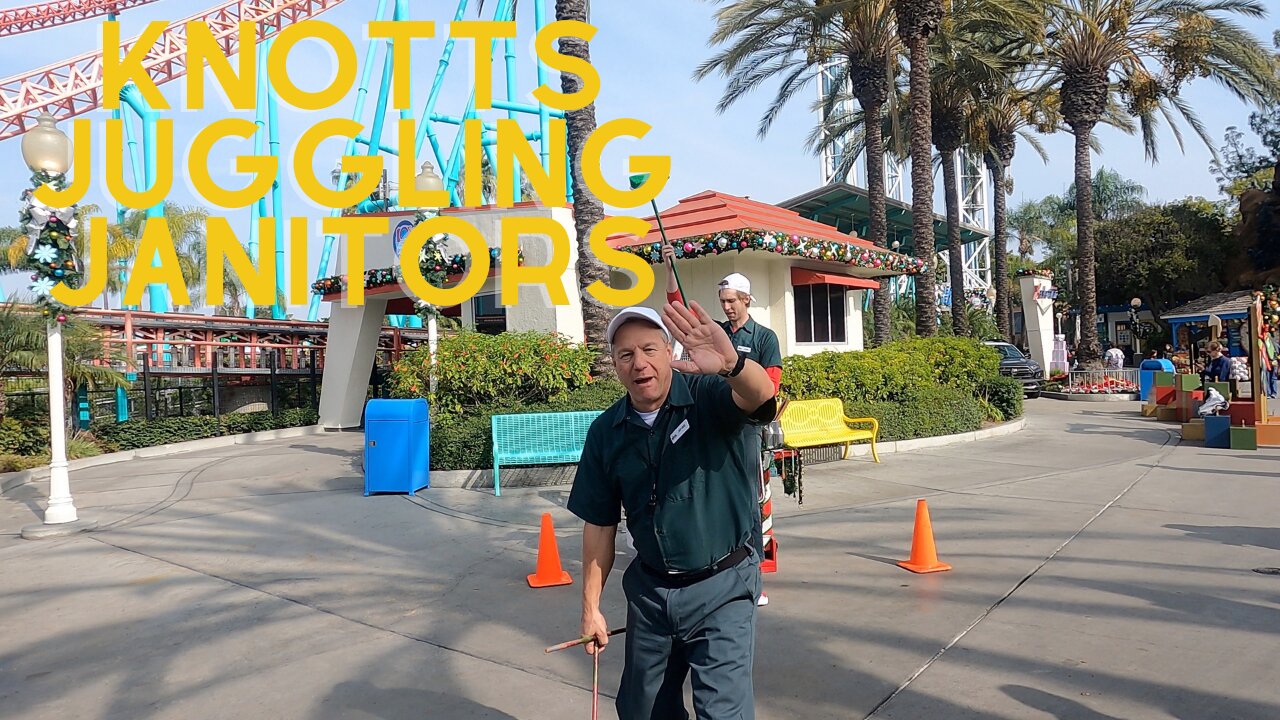 Juggling Janitors At Knott's Berry Farm