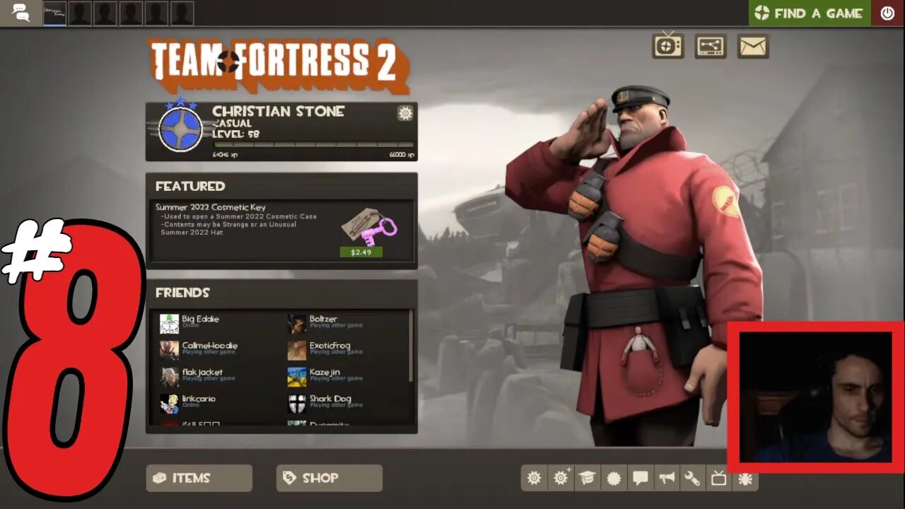 Team Fortress 2 #8 "Custom Lobbies" Christian Stone LIVE!