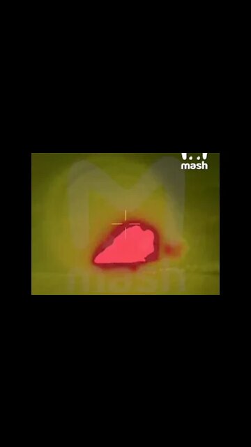 Footage Of A Russian Missile Hitting A Ukrainian Su-25 Attack Aircraft Near Izyum, Kharkiv Region