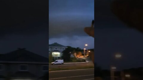 SHIP BRINGS STORM