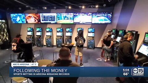 Sports betting in Arizona breaking records