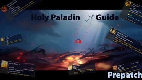 Holy Paladin Shadowlands Prepatch Guide