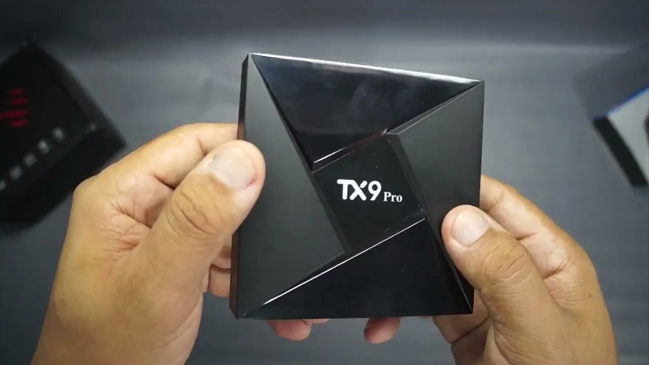 TV BOX TX9 PRO 3GB DE RAM e 32 gb ARMAZENAMENTO UNBOXING