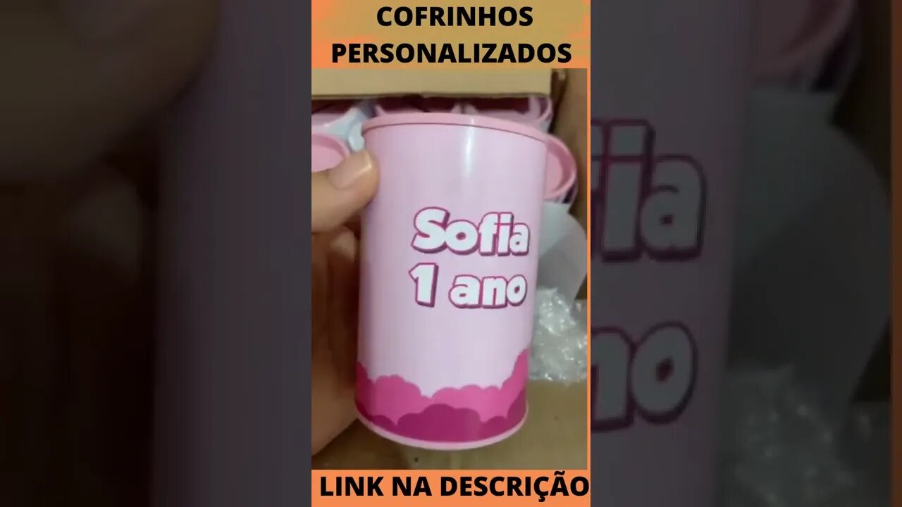 Cofrinhos Personalizados Safari - Temos todos os temas