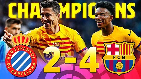 ESPANYOL 2-4 BARÇA | LALIGA 2022/23 MD34