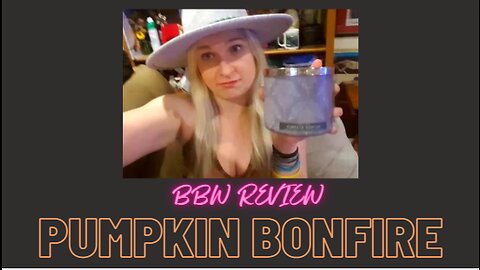 Bath & Body Works Pumpkin Bonfire Fall 2022 Candle Review👑 #bathandbodyworks #candles