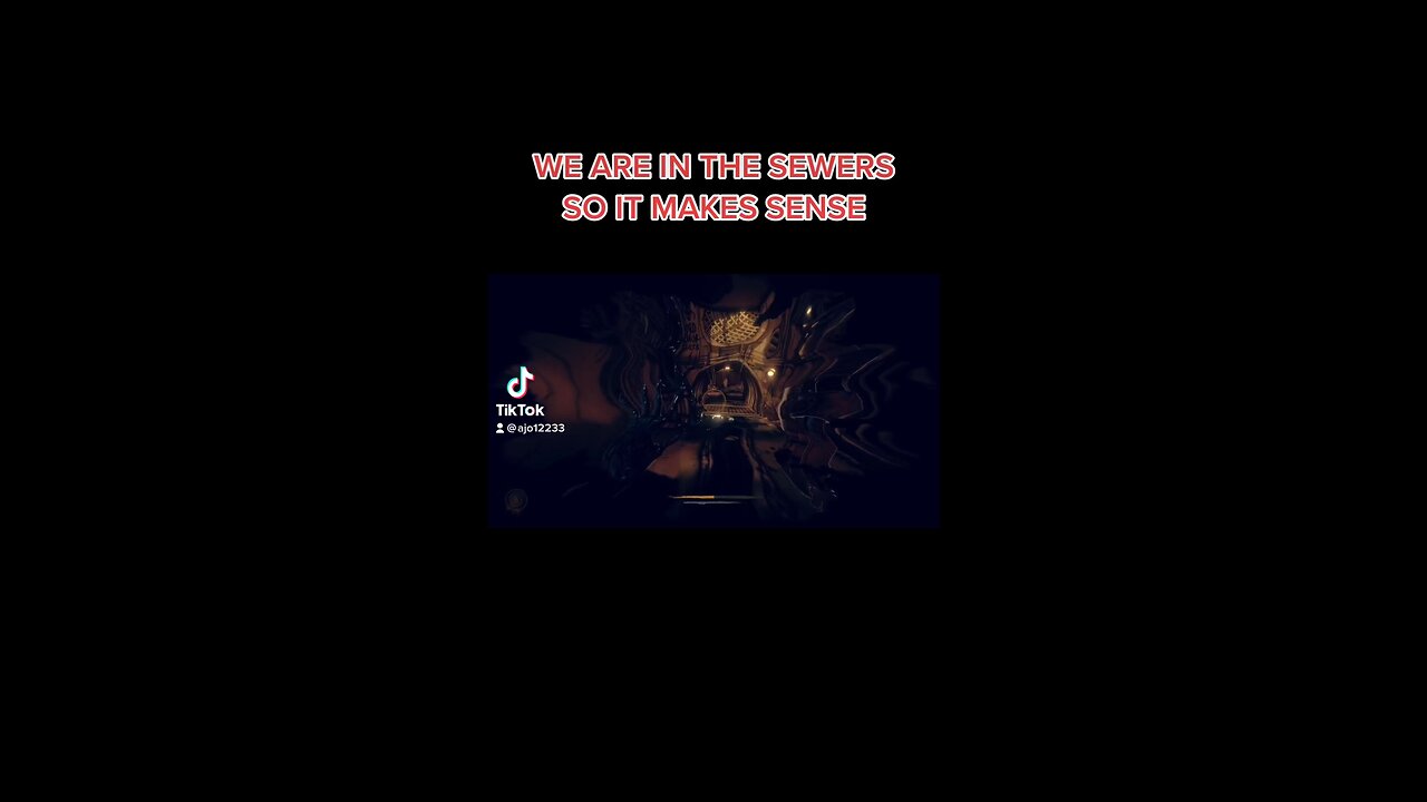 WE ARE IN THE SEWERS SO IT MAKES SENSE