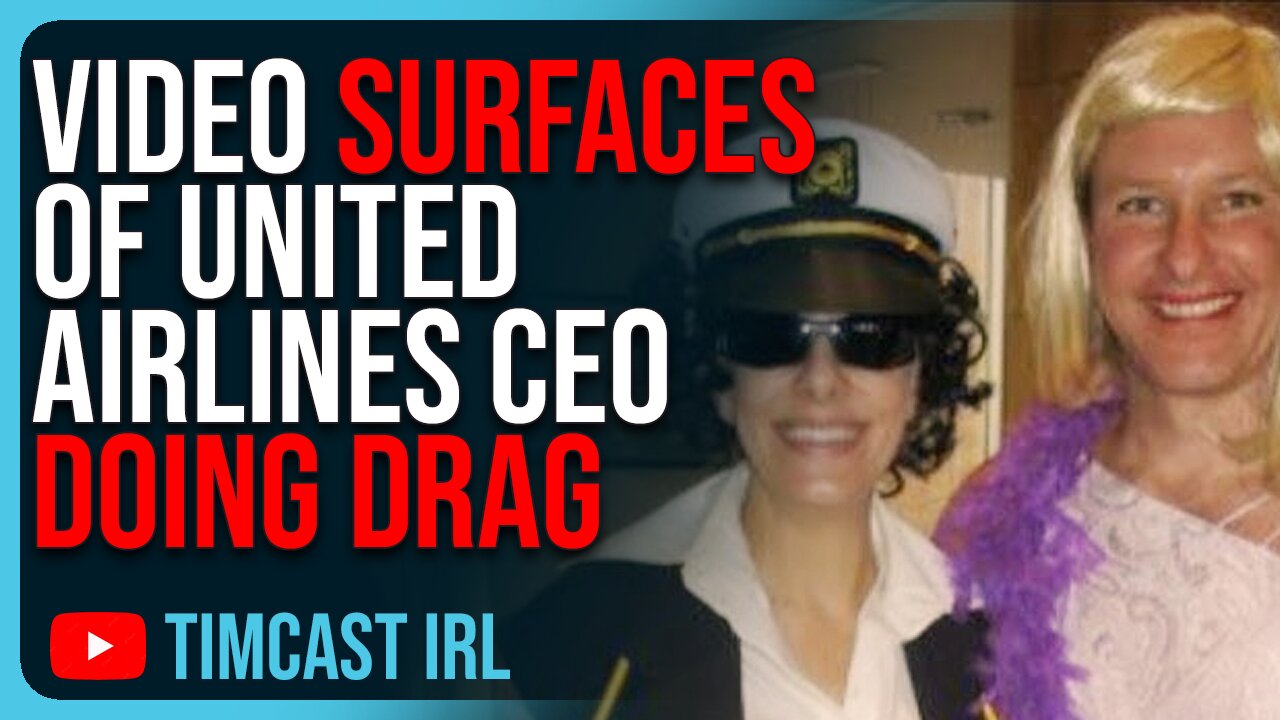 Video Surfaces Of United Airlines CEO Doing Drag, CEO BRAGS About Illegal Racist Hiring Policies