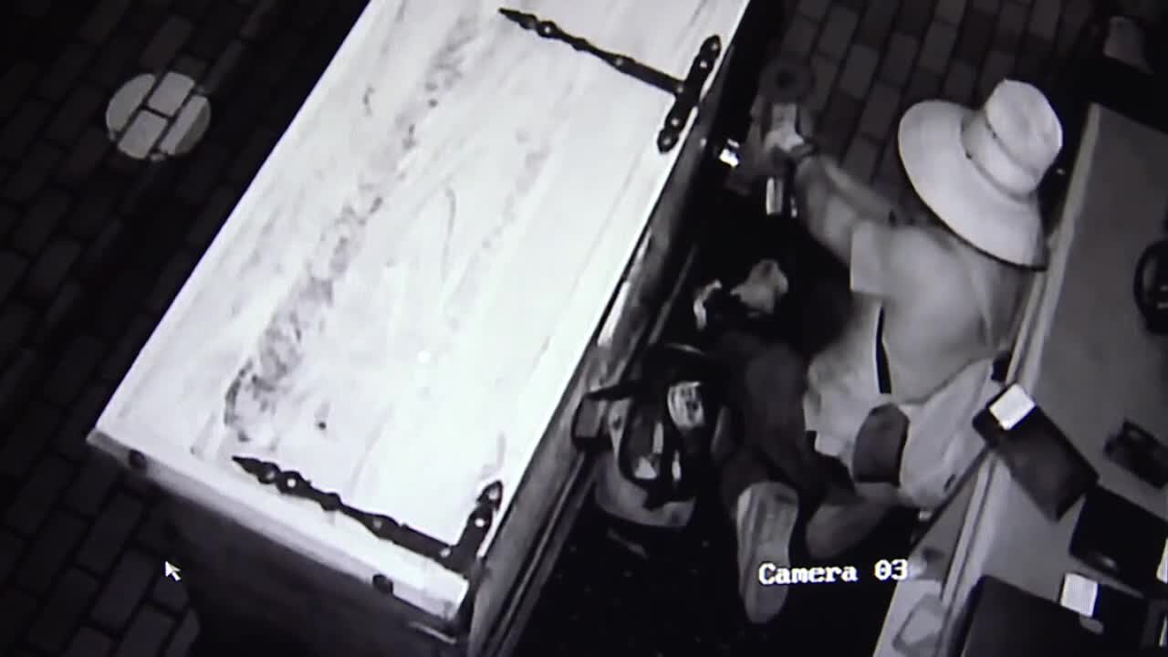 Surveillance video shows 'smash and grab' at family-owned Las Vegas restaurant