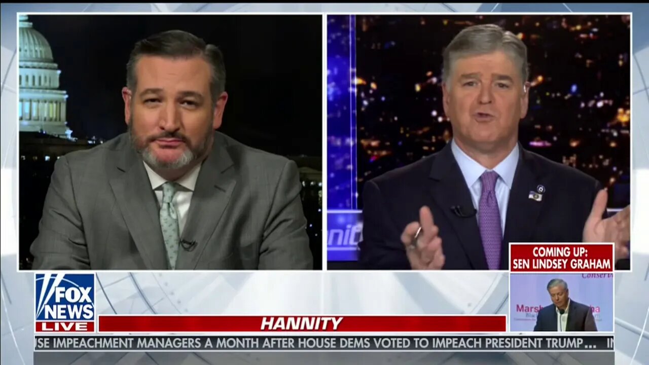 CRUZ on Hannity: Speaker Pelosi’s FARCE IS OVER, Senate will follow the law