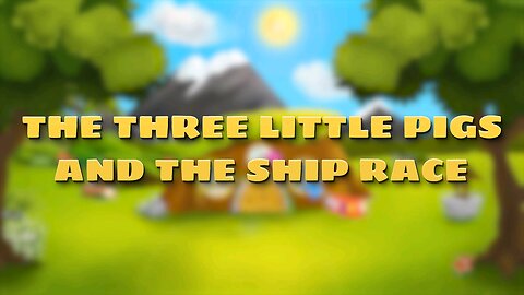 The Three Little Pigs And The Ship Race Moral Stories