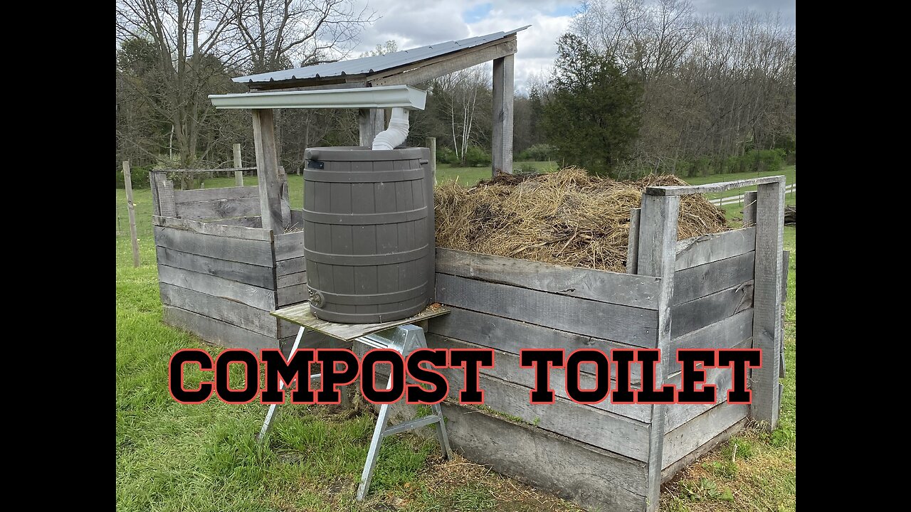 Compost toilet and bin