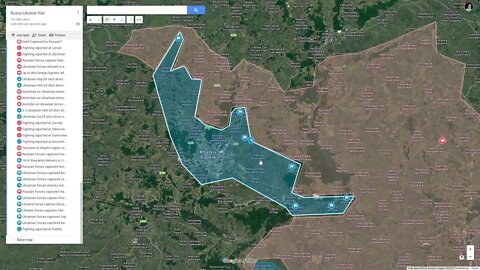 [ Kharkiv Front ] Massive Ukrainian counteroffensive; multiple towns/villages captured