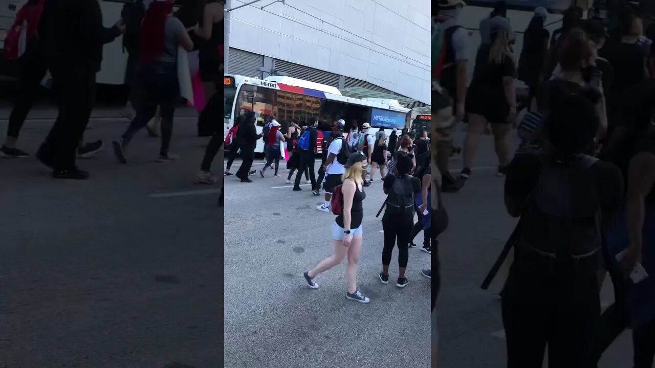 George Floyd protest Houston Tx 6/2/20 white privilege