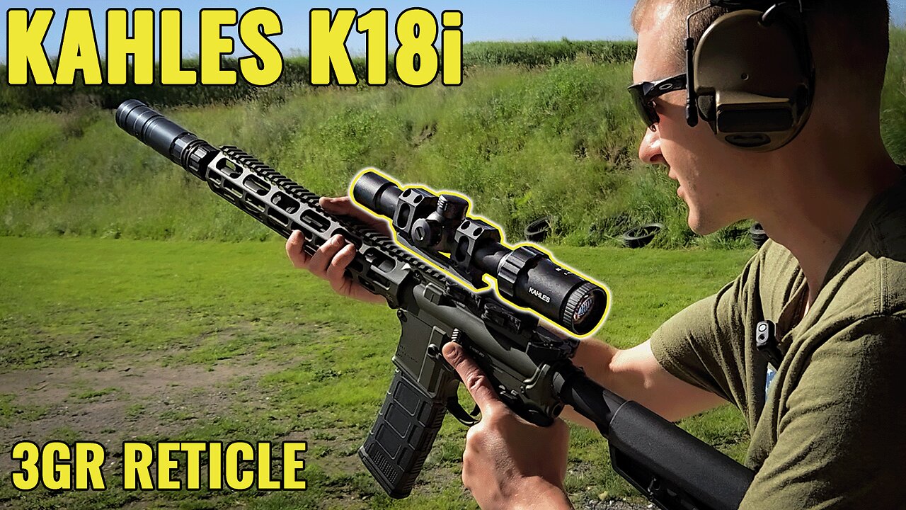 The Best LPVO Rifle Scope? Kahles K18i 1-8 LPVO 3GR Rifle Scope