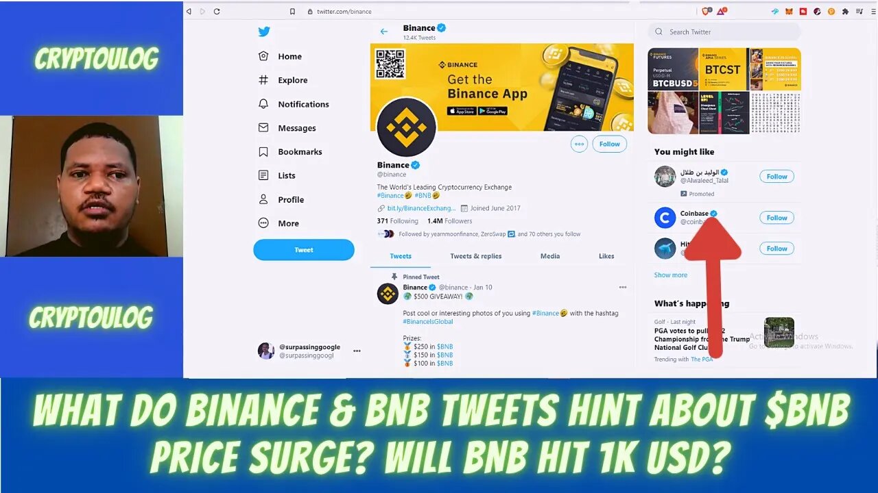 What Do Binance & BNB Tweets Hint About $BNB Price Surge? Will BNB Hit 1K USD?