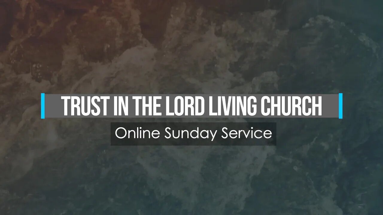 I WALK BY FAITH WITH THE HOLY SPIRIT IN ME (Online Sunday Service)