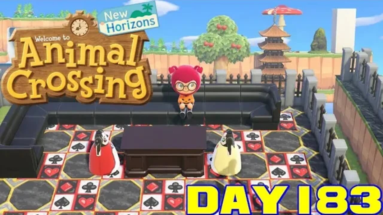 Animal Crossing: New Horizons Day 183 - Nintendo Switch Gameplay 😎Benjamillion