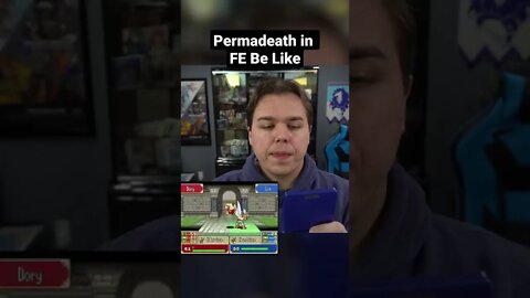 Permadeath in Fire Emblem Be Like.. #shorts