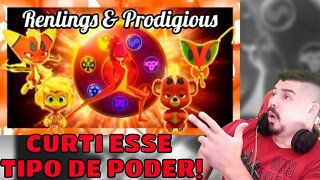 REACT RENLINGS e o PRODIGIOUS! Ladydragon Miraculous Ladybug Mundo Cópia MELHOR DO MUNDO