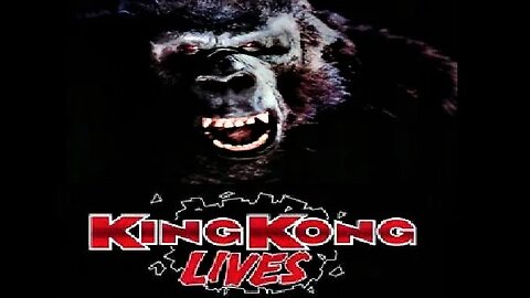 KING KONG LIVES 1986 Sequel to the 1976 Remake - Kong Finds a Mate FULL MOVIE in HD & W/S