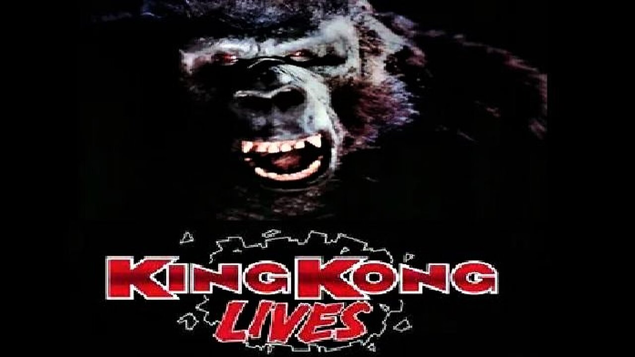 KING KONG LIVES 1986 Sequel to the 1976 Remake - Kong Finds a Mate FULL MOVIE in HD & W/S