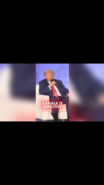 Trump: We Don't Need a Defective Person Like Kamala To Run America - 8/30/24
