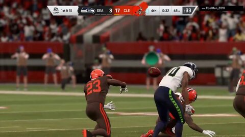 Interception Damarius Randall #Interception #Browns #Defense