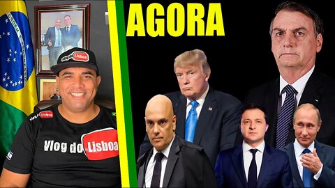 AGORA !! Alexandre de Moraes ordena o bloqueio no Telegram / Rússia vs Ucrânia / Bolsonaro e Trump