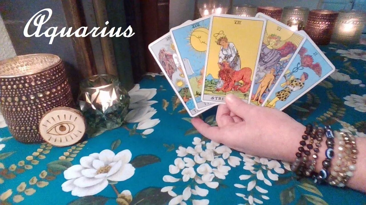 Aquarius August 2022 ❤️ PRETENDING They Don't Care, BUT IT'S AN ILLUSION! HIDDEN TRUTH! Tarot Read