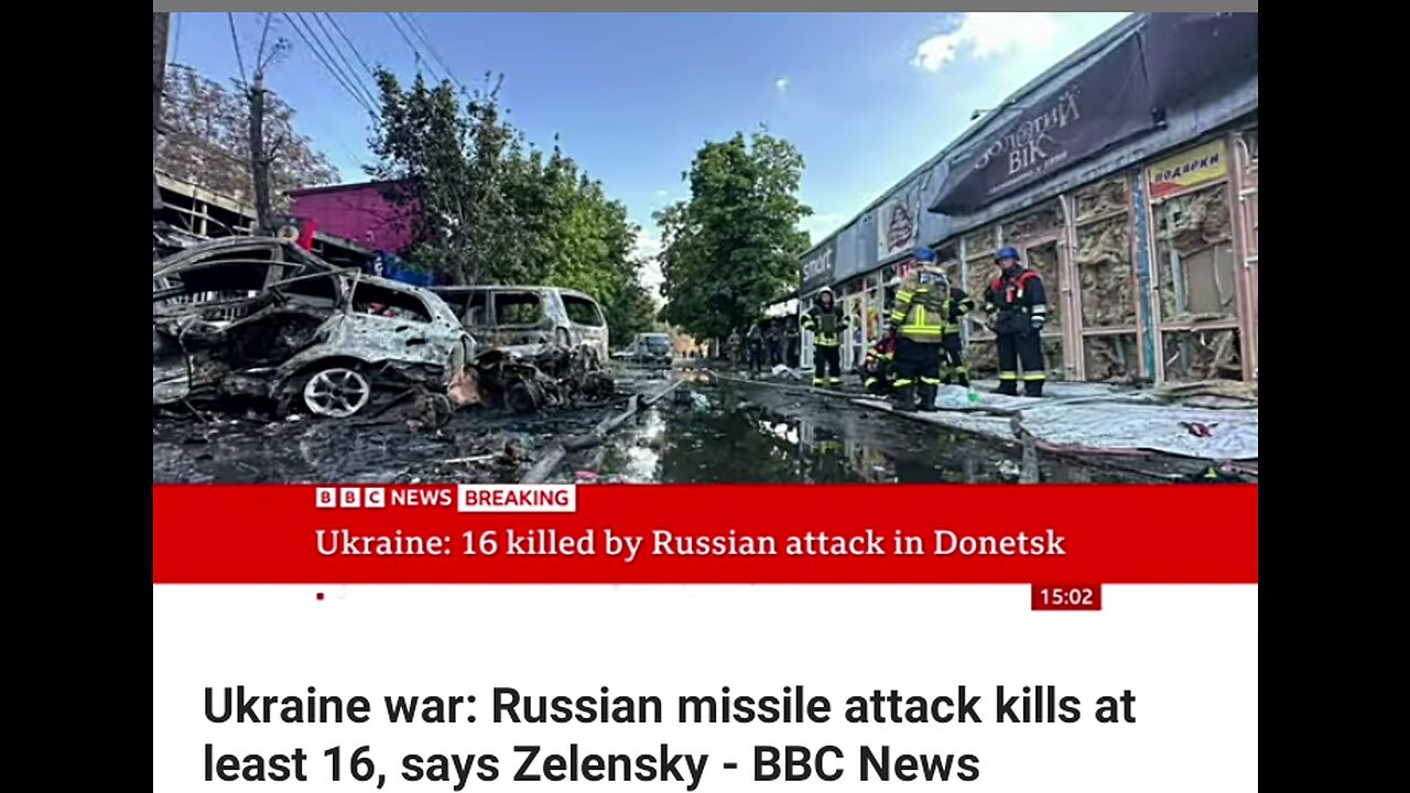 Ukraine. 16 killed by Russian attaked