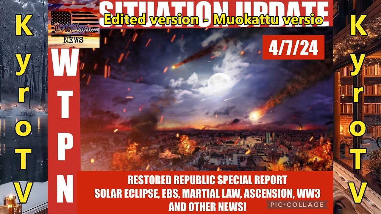 Situation Update - April 7, 2024 (edited version) (Swedish subtitles)