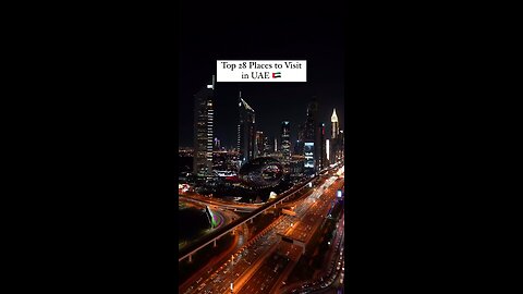 Send this someone you want to visit together Save for your next trip Top 28 Places to Visit in UAE