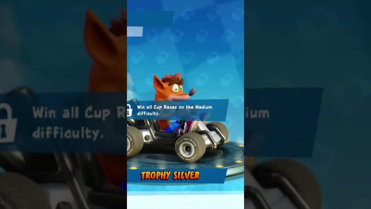 Trophy Silver Paint Job Showcase - Crash Team Racing Nitro-Fueled