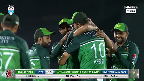 Highlights | 59 All-Out | Pakistan pacers crush Afghanistan