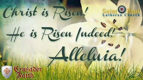 Easter Greetings From Crusader Faith