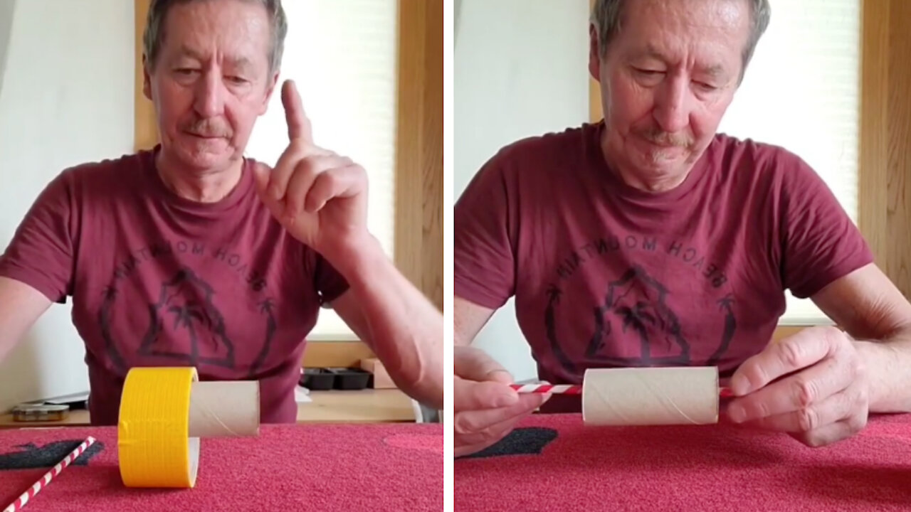 You have to look at this trick twice!