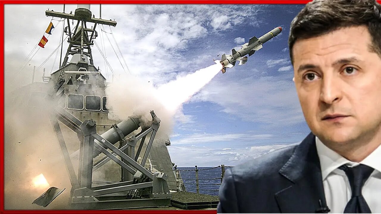 "esses misseis podem DIZIMAR os navios russos" Ucrânia promete usar misseis harpoon