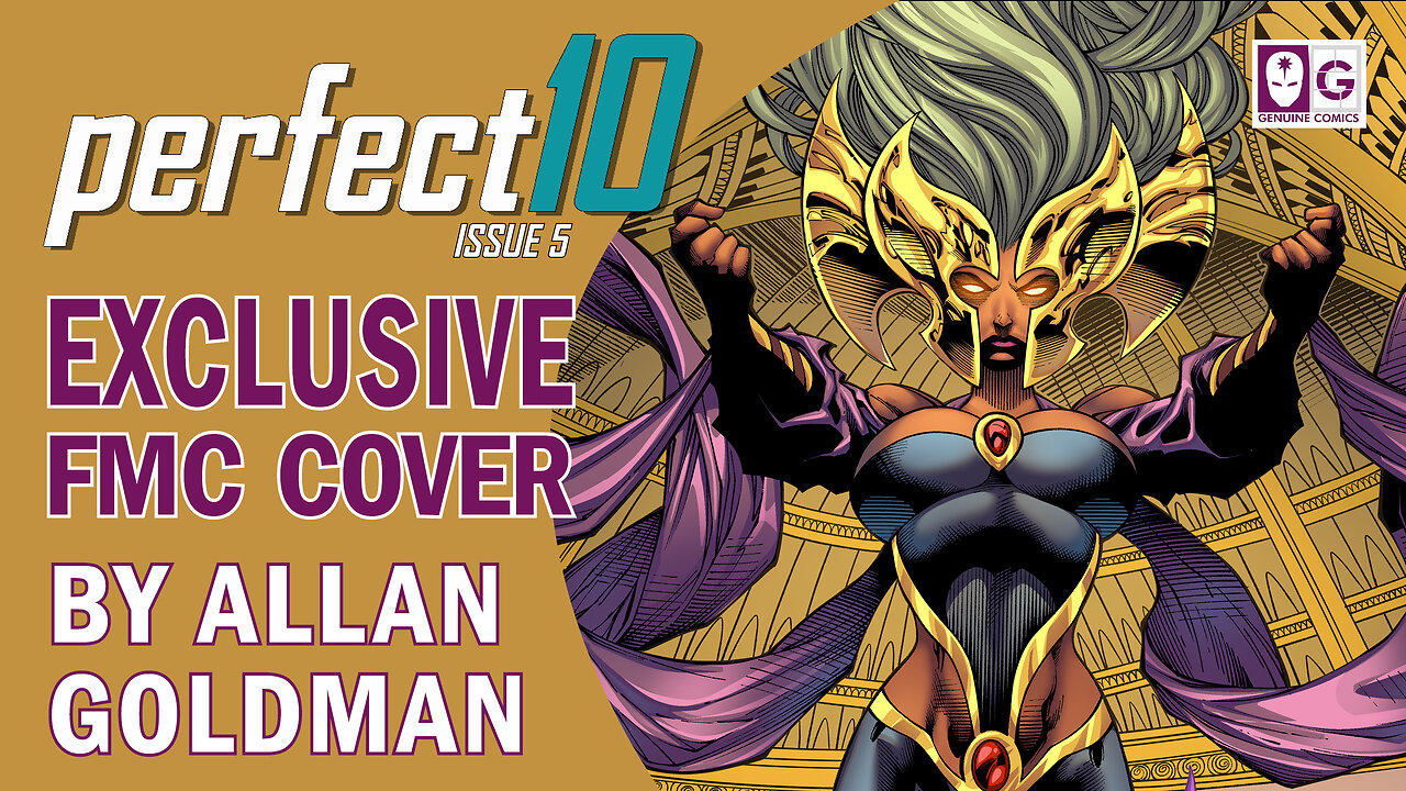 Perfect 10 issue 5 | Allan Goldman cover on FundMyComic!